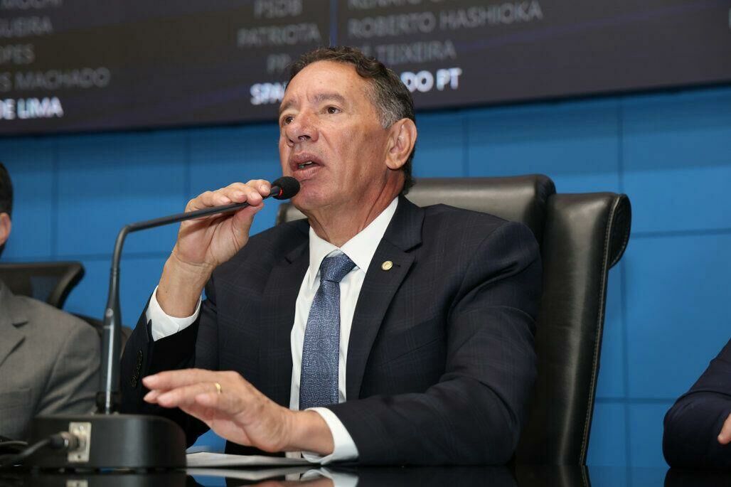 Imagem de compartilhamento para o artigo Deputado Gerson Claro destaca solidez fiscal de MS com financiamento de R$ 950 milhões da MS Todo dia